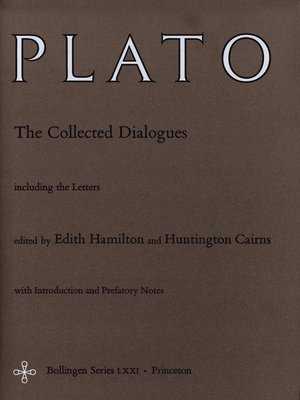 cover image of The Collected Dialogues of Plato